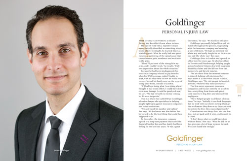 Goldfinger - Personal Injury Law
